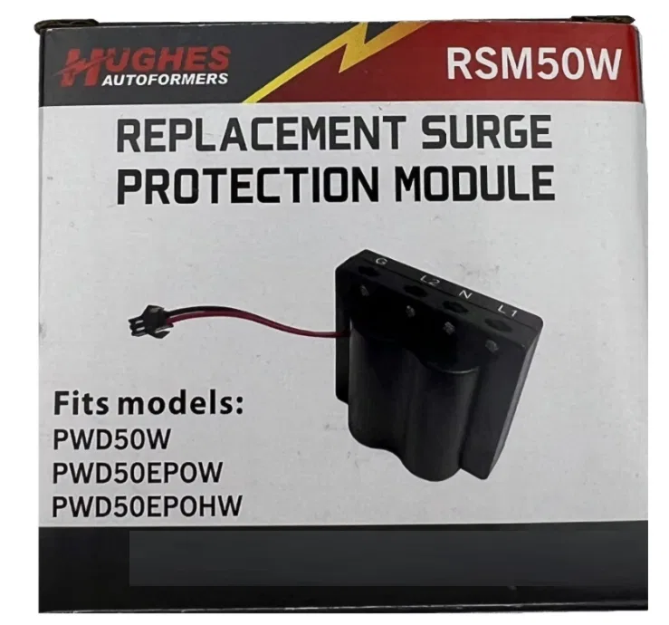 RSM50W – HUGHES AUTO Surge Protection Module, Replacement For Power Watchdog PWD50EPOW/ PWD50EPOHW/ PWD50W Surge Prot...